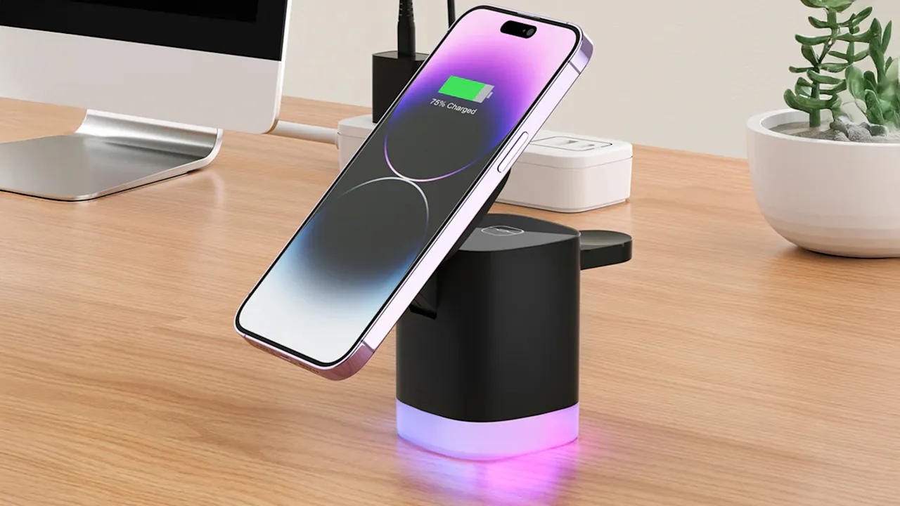 LAX Gadgets MagSafe Compatible 3-in-1 Charging Stand
