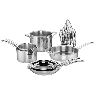 The 11-Piece Stainless Steel Cookware Set