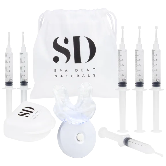 SpaDent Naturals Light Activated Professional Teeth Whitening Kit