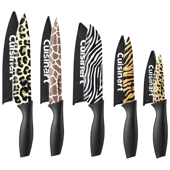 Cuisinart Advantage 5-Piece Animal Print Knives