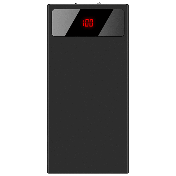 iMounTEK 20,000 mAh Ultra-Thin Power Bank with Dual USB Ports & Flashlight