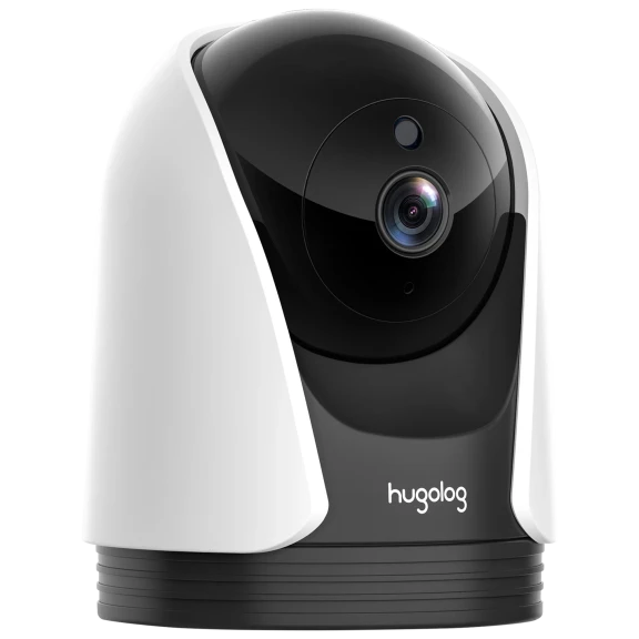 Hugolog 2K Indoor WiFi Security Camera with Pan/Tilt/Zoom