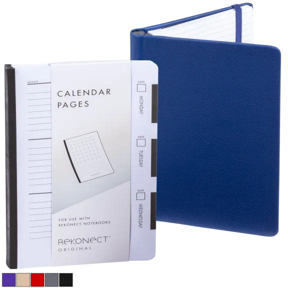 Rekonect Lined Notebook & Calendar Paper