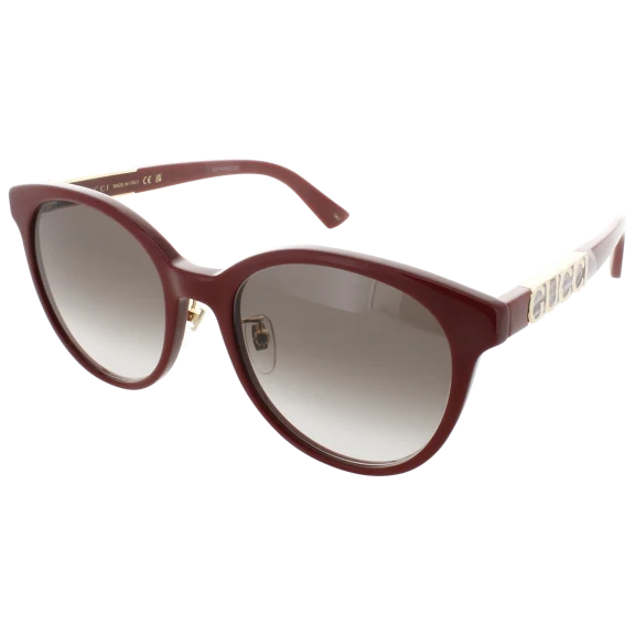 GUCCI Women's Sunglasses with Red Frame