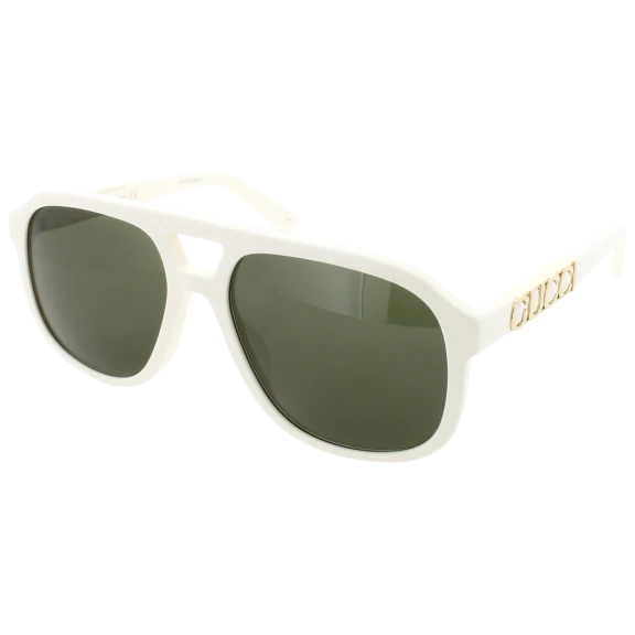 Gucci Unisex Sunglasses with Ivory Frame
