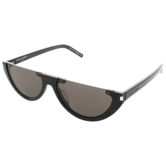 Saint Laurent Unisex Flat Frame Oval Sunglasses