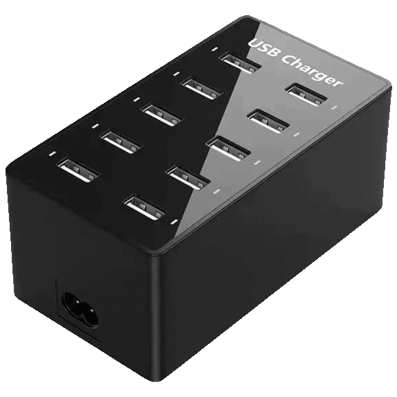 10 Port USB Hub Station