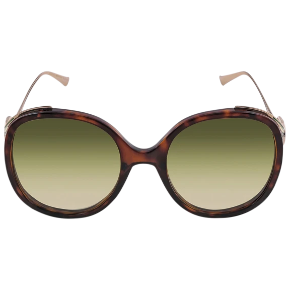 GUCCI Women's Havana Frame Sunglasses