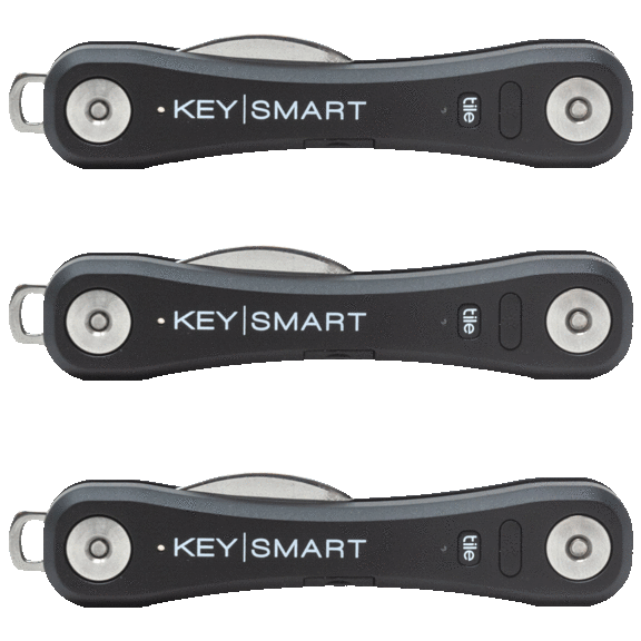 3-Pack: KeySmart Pro with Tile