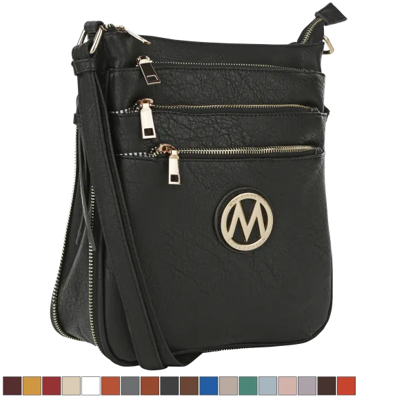 MKF Collection by Mia K Large Expandable Crossbody Bag
