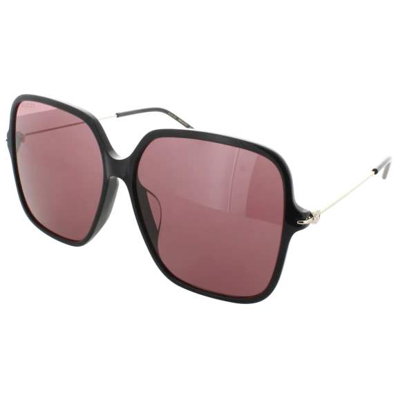 GUCCI Black Square Sunglasses for Women