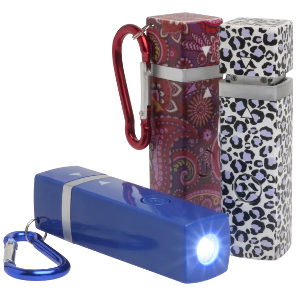 3-Pack: SecureBrite LED Lipstick Alarms