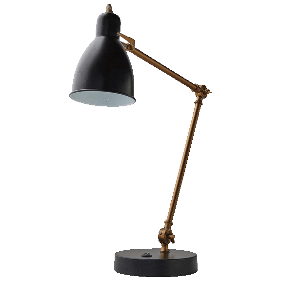 Rivet Caden Adjustable Desk Lamp with Charge Port