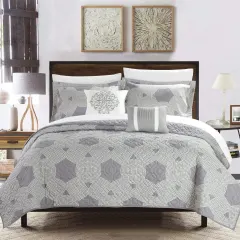 Chic Home Zoe 5-Piece Quilt Set