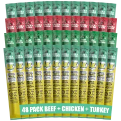 48-Pack: Lorissa's Kitchen Meat Sticks