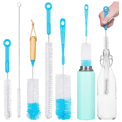 Turbo 5-Piece Microfiber Bottle Brush Cleaner Pack