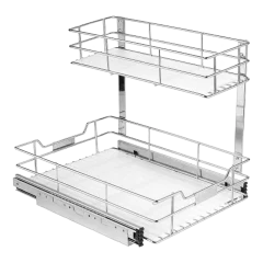 The Two-Tier Cabinet Organizer