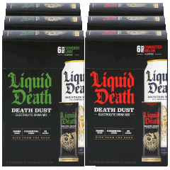 36-Pack: Liquid Death Electrolyte Death Dust Hydration Powder