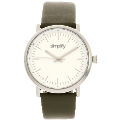 Simplify el Reloj 6200 con Correa de Cuero