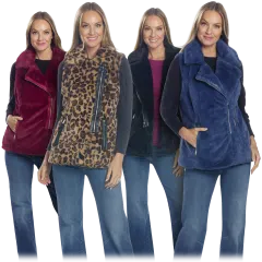 Colleen Lopez Faux Fur Vest