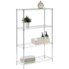 The Foldable 4-Tier Storage Shelf
