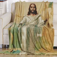 Luxury Home Faith Inspired Micro Plush Throw Blanket