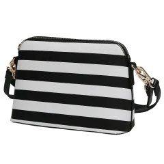 MKF Collection Kimmy Striped Crossbody Bag by Mia K.
