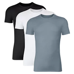 3-Pack: Hanes Originals SuperSoft Men's Crewneck Short Sleeve Tees