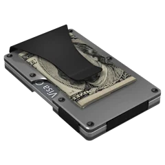 The Titanium Money Clip Wallet