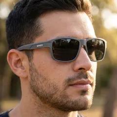 BREED Gafas de Sol Cuadradas Polarizadas para Hombre Astor