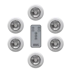 6-Pack: Bright Basics Wireless LED Lights