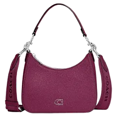 Coach Unisex Hobo Crossbody Bag in Crossgrain Leather