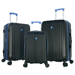 Olympia USA Apache Plus 3-Piece Hardside Spinner Set