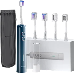 Chasfit Oscillating Sonic Toothbrush with 4 Brush Heads