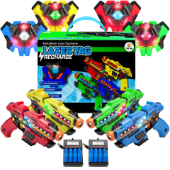 The Interactive Laser Tag Game with Vests and Blasters