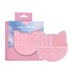 Seeboo 2-In-1 Makeup Brush Cleaner with Detachable Drying Stand & Holder