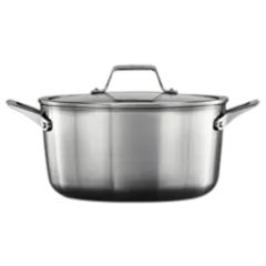 Calphalon Premier 6-Quart Stainless Steel Stock Pot with Lid