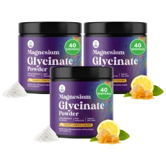 3-Pack: Nature's Craft Magnesium Glycinate Powder