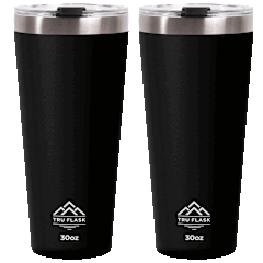 2-Pack: 30oz TruFlask Tumblers