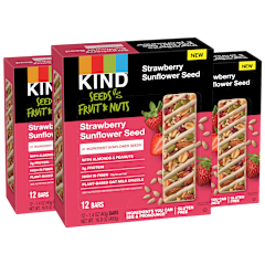 36-Pack: KIND Seeds Fruit & Nuts Strawberry Sunflower Seed Bars