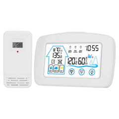 Fresh Fab Finds Wireless Weather Station with Clock