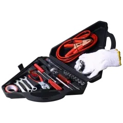 Infinite Basics American Builder 33-Piece Roadside Emergency Kit