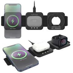 2-Pack: MyCharge 3-in-1 Wireless Charging Pad