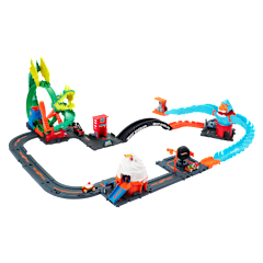 The Hot Wheels City 4-Playset Bundle