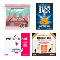 4-Pack: Exploding Kittens Games Bundle