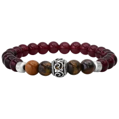 Iron Saints Pulsera Con Dijes De Cuentas