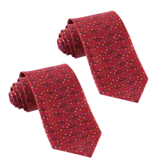 2-Pack: Galleria John William Christmas Lights Ties