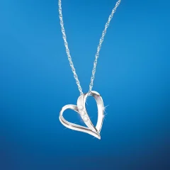 The Daughter's Engraved Diamond Pendant