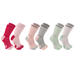 6-Pack: TheraRx Women's Non-Binding Diabetic Crew Socks