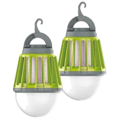 2-Pack: Centurion Brands 3-in-1 Mosquito/Insect Zapper With 3 Position Light